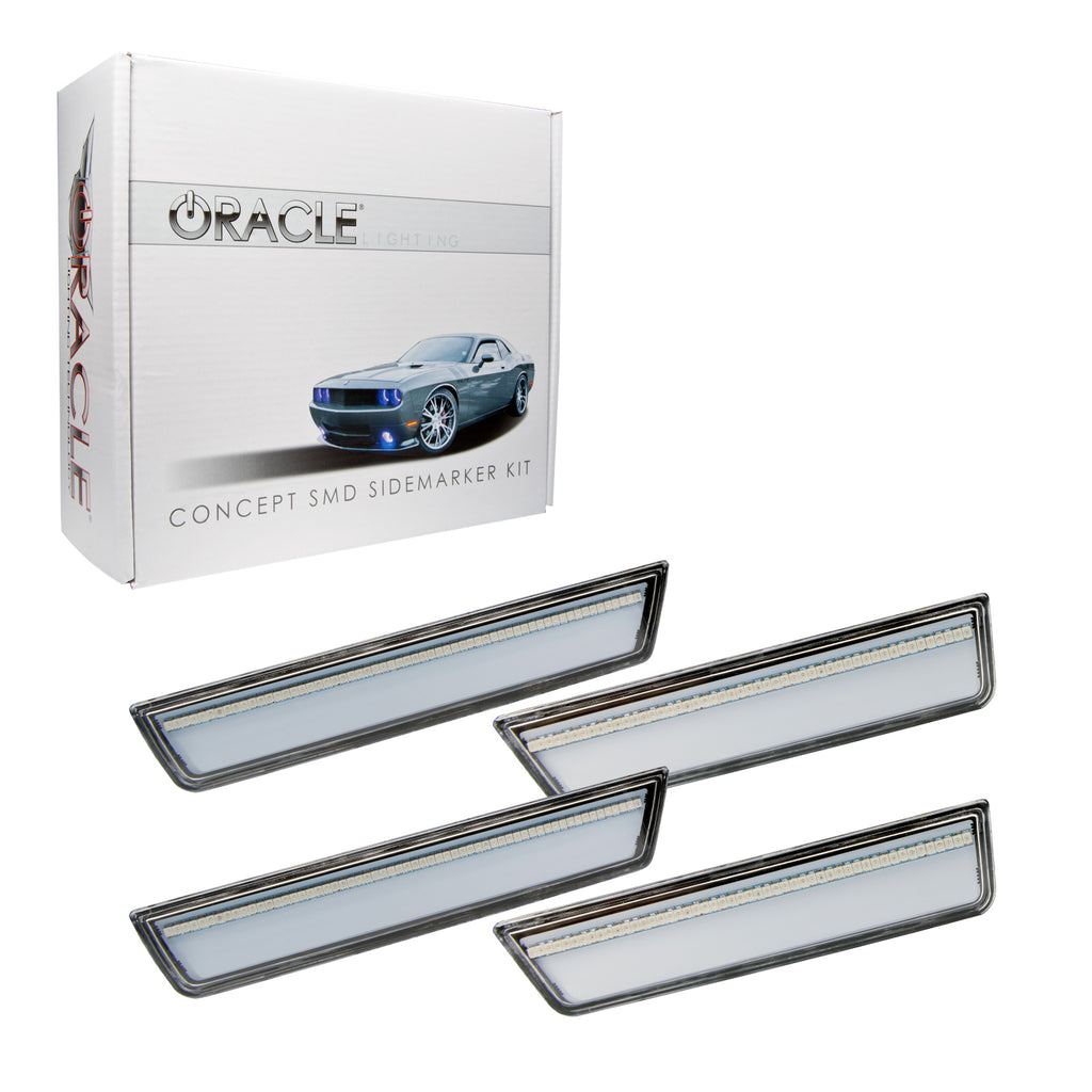 Oracle-08-14-Dodge-Challenger-Concept-Sidemarker-Set---Clear---No-Paint