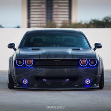 Load image into Gallery viewer, Oracle-08-14-Dodge-Challenger-Dynamic-Surface-Mount-Headlight-Halo-Kit---Colorshift---Dynamic