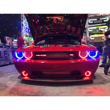 Load image into Gallery viewer, Oracle-08-14-Dodge-Challenger-Dynamic-Surface-Mount-Headlight-Halo-Kit---Colorshift---Dynamic