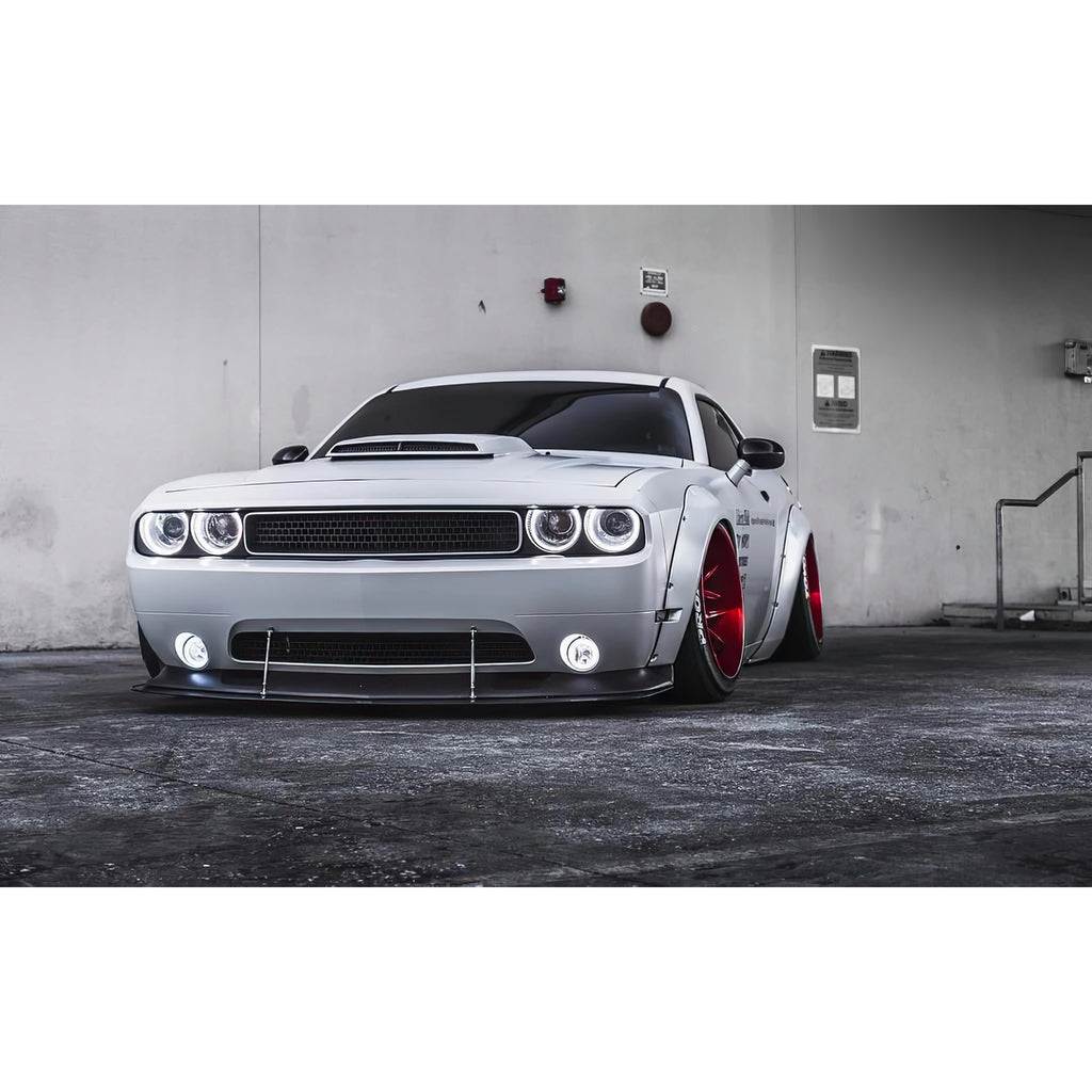 Oracle-08-14-Dodge-Challenger-Dynamic-Surface-Mount-HeadlightFog-Light-Halo-Kit-Combo---Colorshift