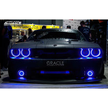 Load image into Gallery viewer, Oracle-08-14-Dodge-Challenger-Dynamic-Surface-Mount-HeadlightFog-Light-Halo-Kit-Combo---Colorshift