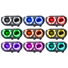 Load image into Gallery viewer, Oracle-08-14-Dodge-Challenger-Smd-Hl-(Hid-Style)---Colorshift-W-Simple-Controller