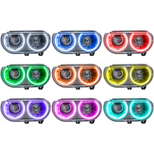 Load image into Gallery viewer, Oracle-08-14-Dodge-Challenger-Smd-Hl-(Non-Hid)---Colorshift-WO-Controller
