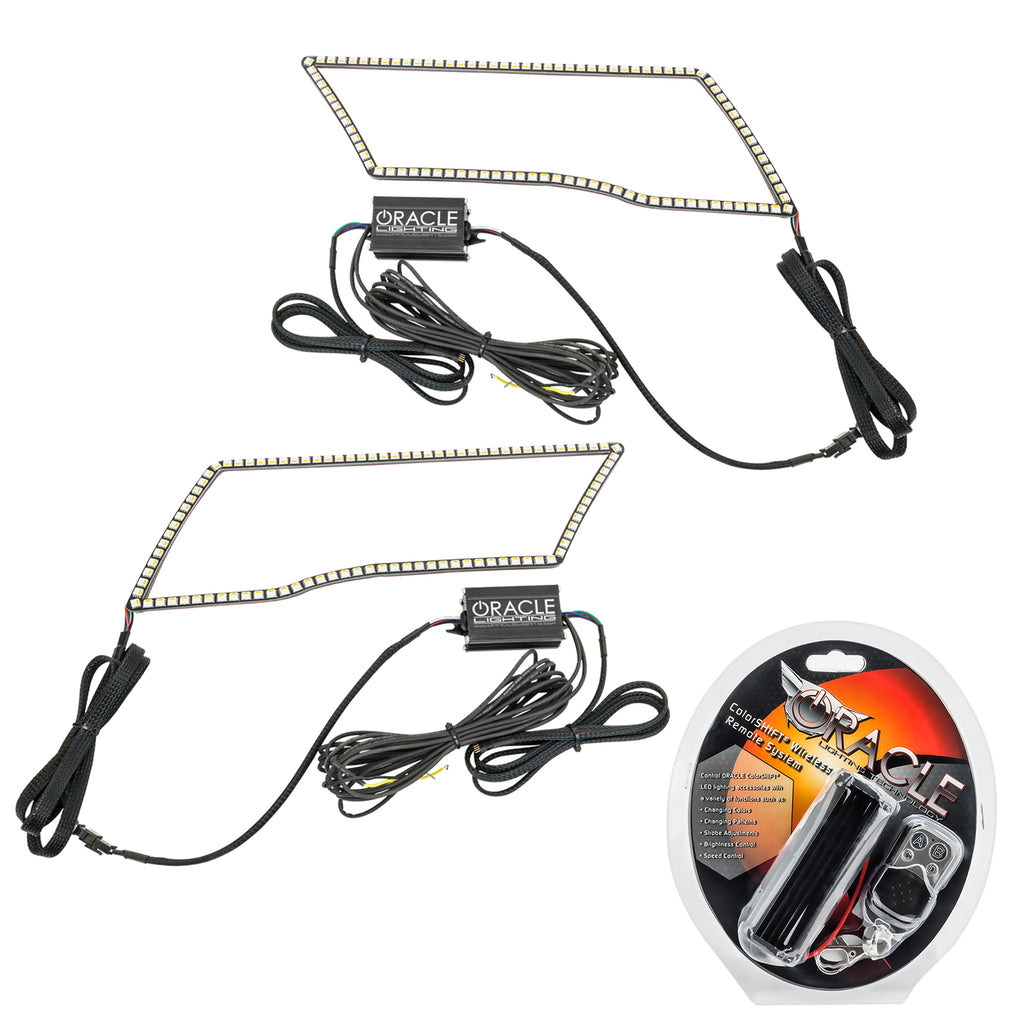 Oracle-09-18-Dodge-Ram-Switchback-Quad-Headlight-Halo-Kit---RgbA-Colorshift-W-Rf-Controller