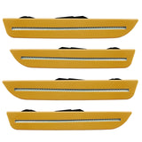 Oracle Lighting 9700-GQ-C Concept Sidemarker Set, Clear, Amber Gold Metallic (GQ)