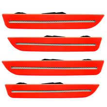 Load image into Gallery viewer, Oracle-10-14-Ford-Mustang-Concept-Sidemarker-Set---Clear---Colorado-Red-(D3)