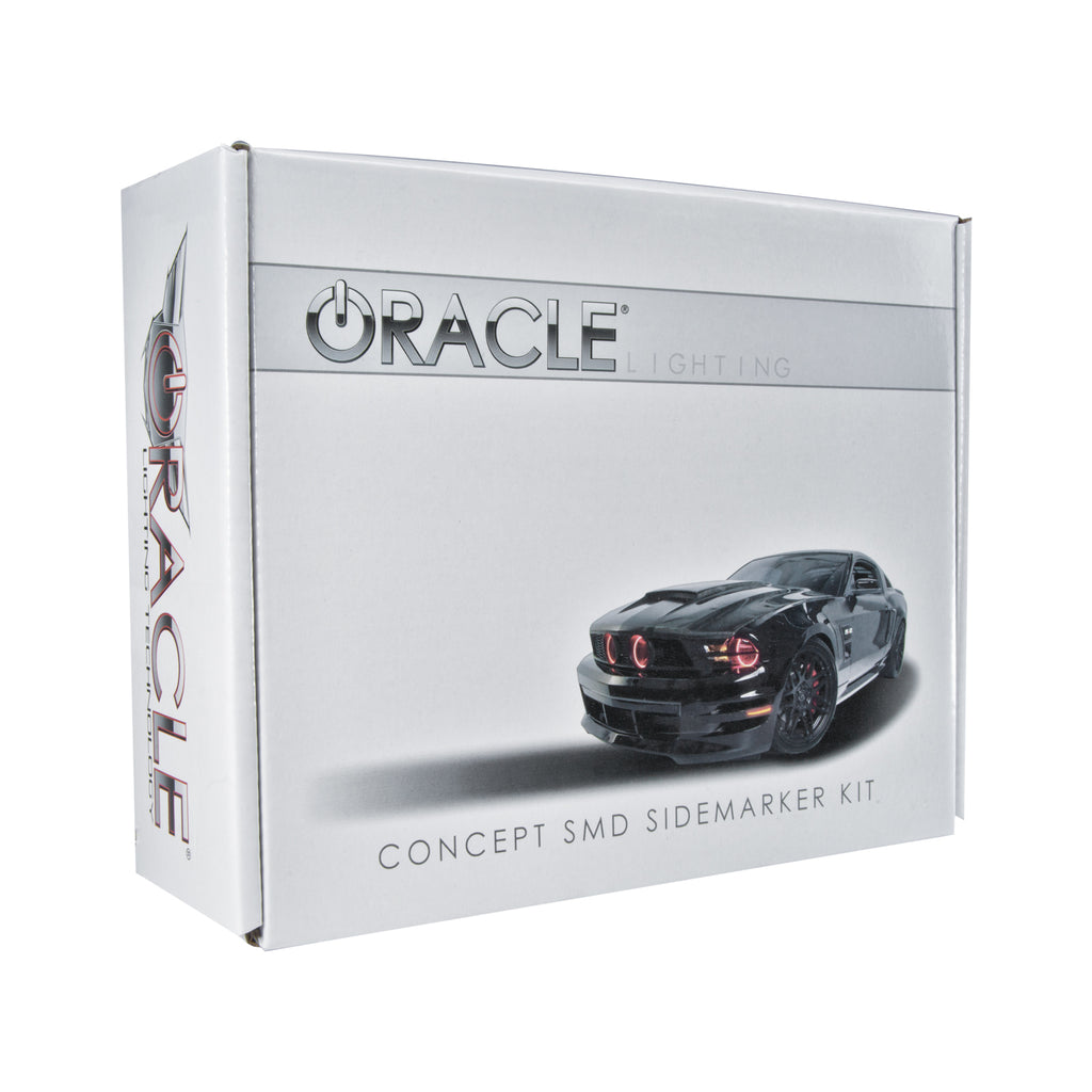 Oracle-10-14-Ford-Mustang-Concept-Sidemarker-Set---Clear---Kona-Blue-Metallic-(L6)
