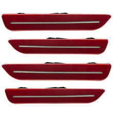 Load image into Gallery viewer, Oracle-10-14-Ford-Mustang-Concept-Sidemarker-Set---Clear---Ruby-Red-Metallic-(Rr)