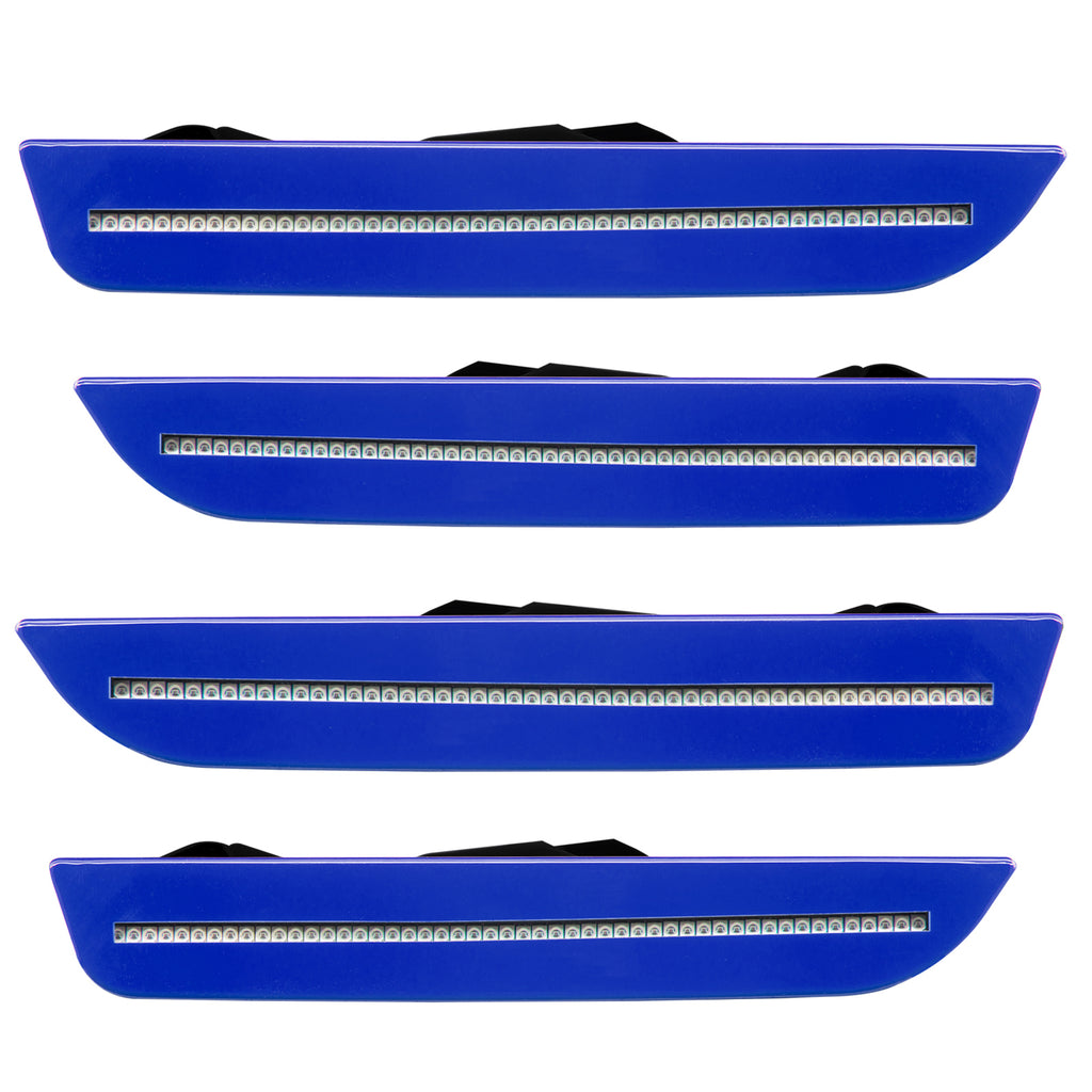 Oracle-10-14-Ford-Mustang-Concept-Sidemarker-Set---Clear---Sonic-Blue-Pearl-(Sn)