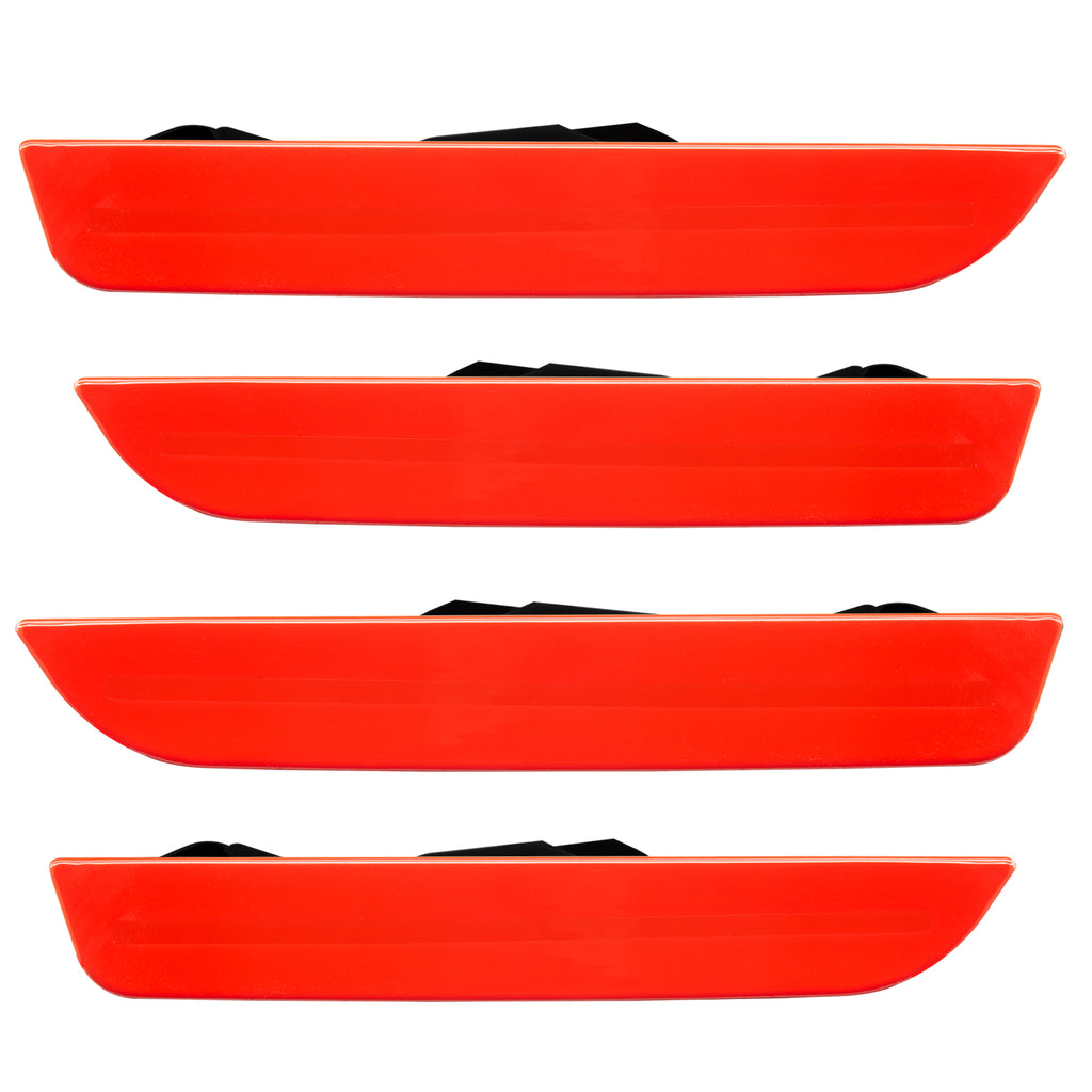 Oracle-10-14-Ford-Mustang-Concept-Sidemarker-Set---Ghosted---Race-Red-(Pq)