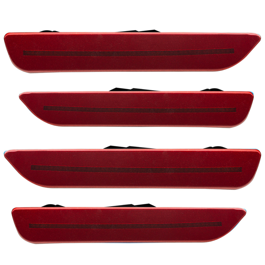 Oracle-10-14-Ford-Mustang-Concept-Sidemarker-Set---Ghosted---Ruby-Red-Metallic-(Rr)