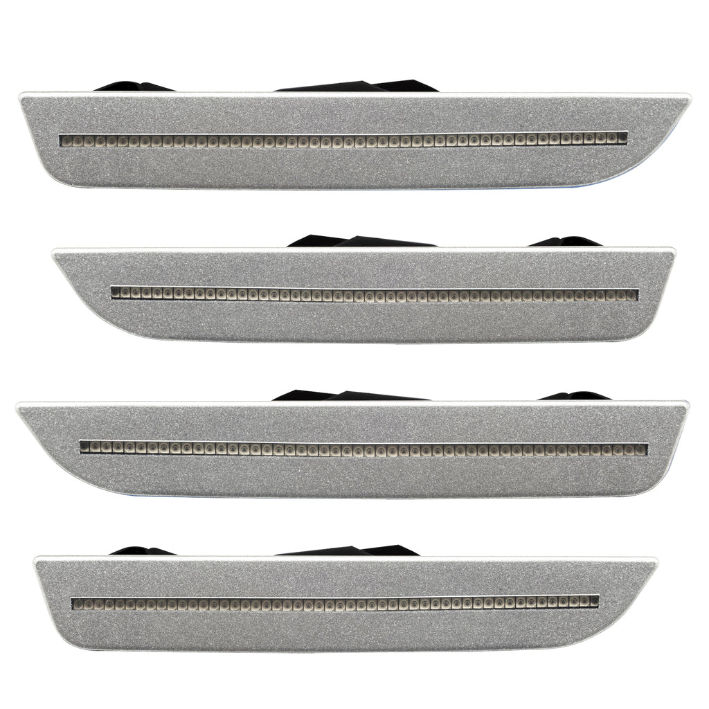 Oracle-10-14-Ford-Mustang-Concept-Sidemarker-Set---Tinted---Brilliant-Silver-Metallic-(Ui)