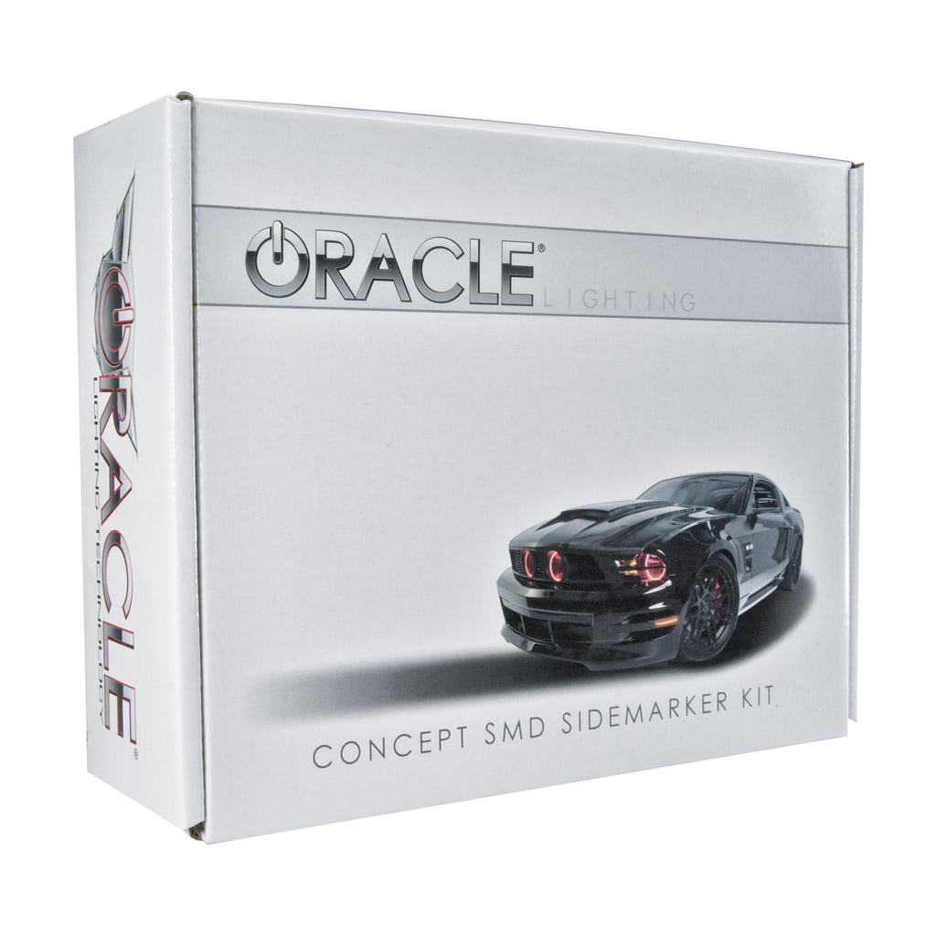 Oracle-10-14-Ford-Mustang-Concept-Sidemarker-Set---Tinted---Colorado-Red-(D3)