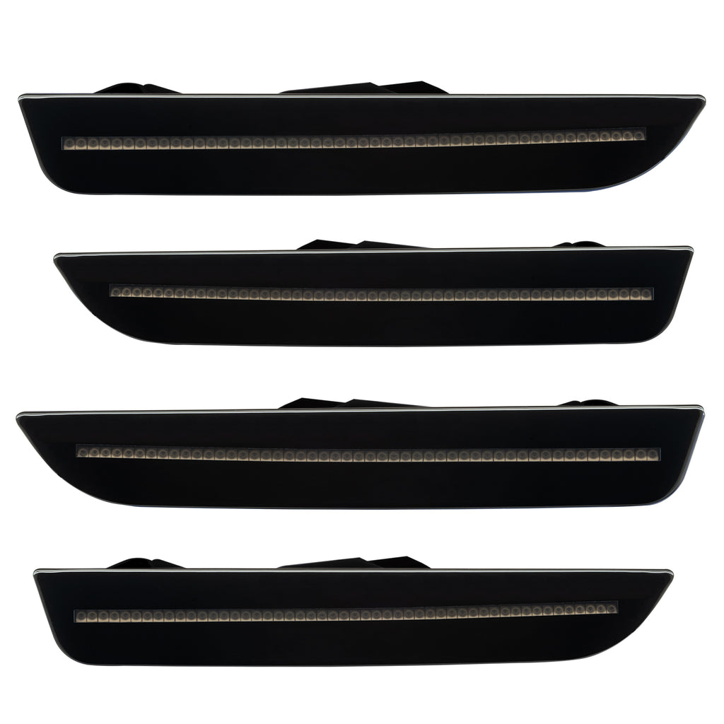 Oracle-10-14-Ford-Mustang-Concept-Sidemarker-Set---Tinted---EbonyBlack-(Ua)