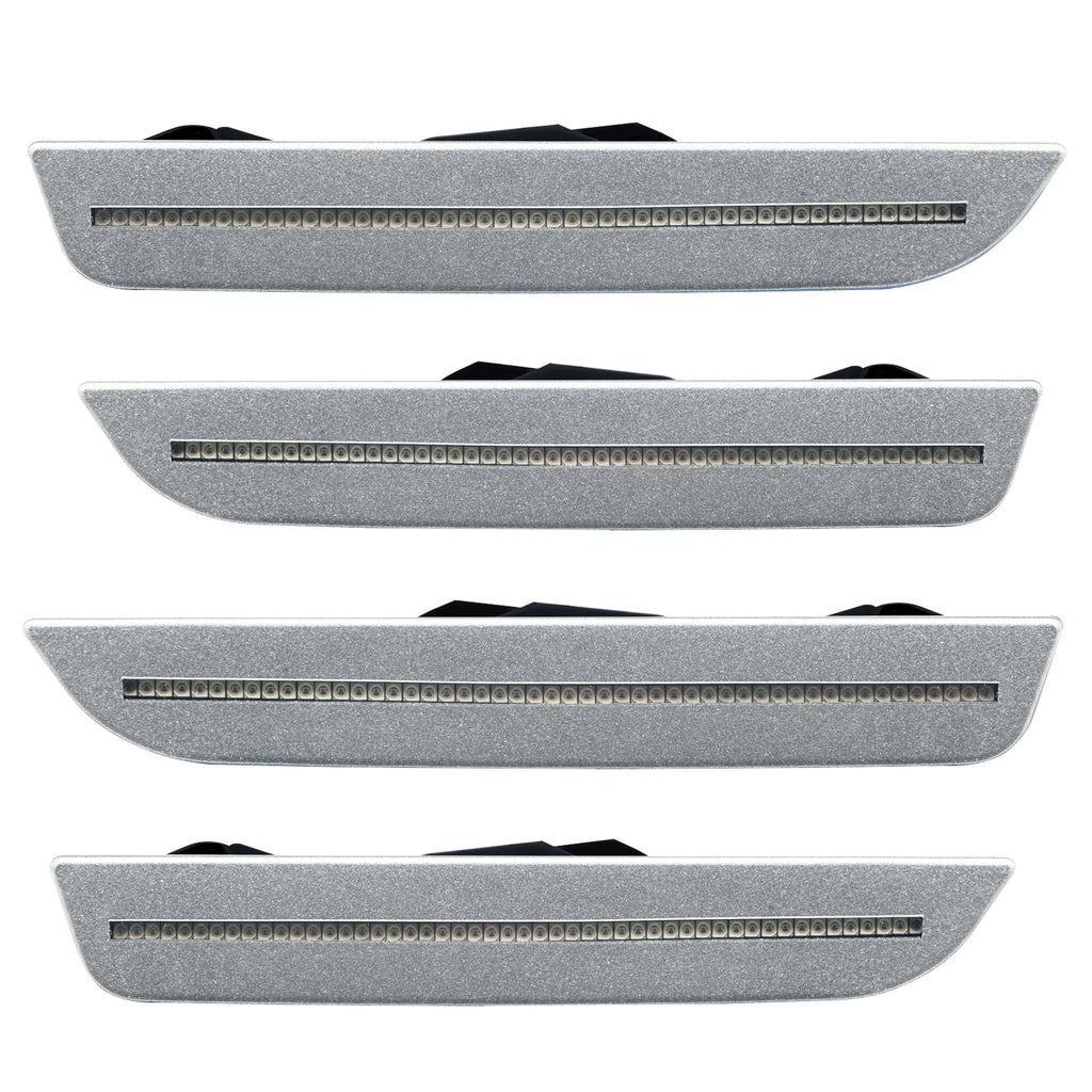 Oracle-10-14-Ford-Mustang-Concept-Sidemarker-Set---Tinted---Ingot-Silver-Metallic-(Ux)