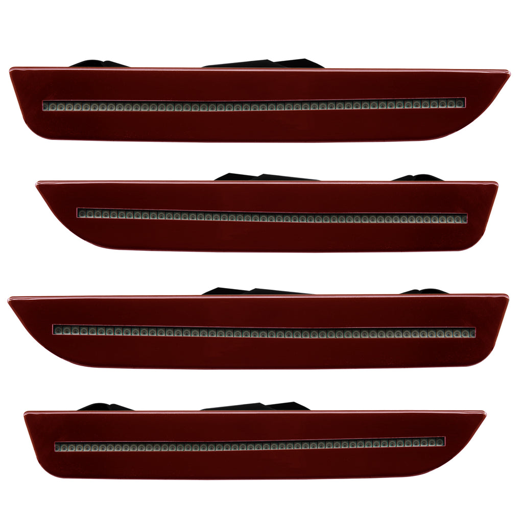Oracle-10-14-Ford-Mustang-Concept-Sidemarker-Set---Tinted---Lava-Red-Metallic-(Uz)