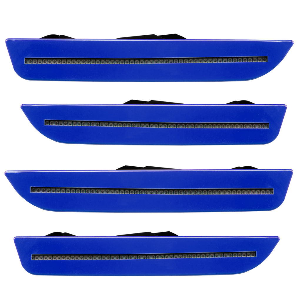 Oracle-10-14-Ford-Mustang-Concept-Sidemarker-Set---Tinted---Sonic-Blue-Pearl-(Sn)