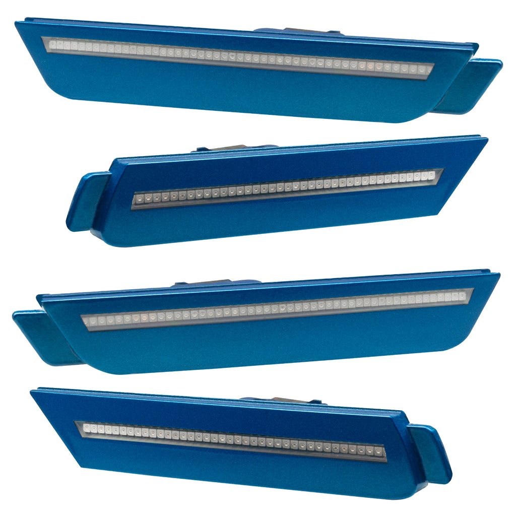 Oracle-10-15-Chevrolet-Camaro-Concept-Sidemarker-Set---Clear---Aqua-Blue-Metallic-(Gbd)
