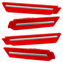 Load image into Gallery viewer, Oracle-10-15-Chevrolet-Camaro-Concept-Sidemarker-Set---Clear---Pull-Me-Over-Red-(Wa130x)