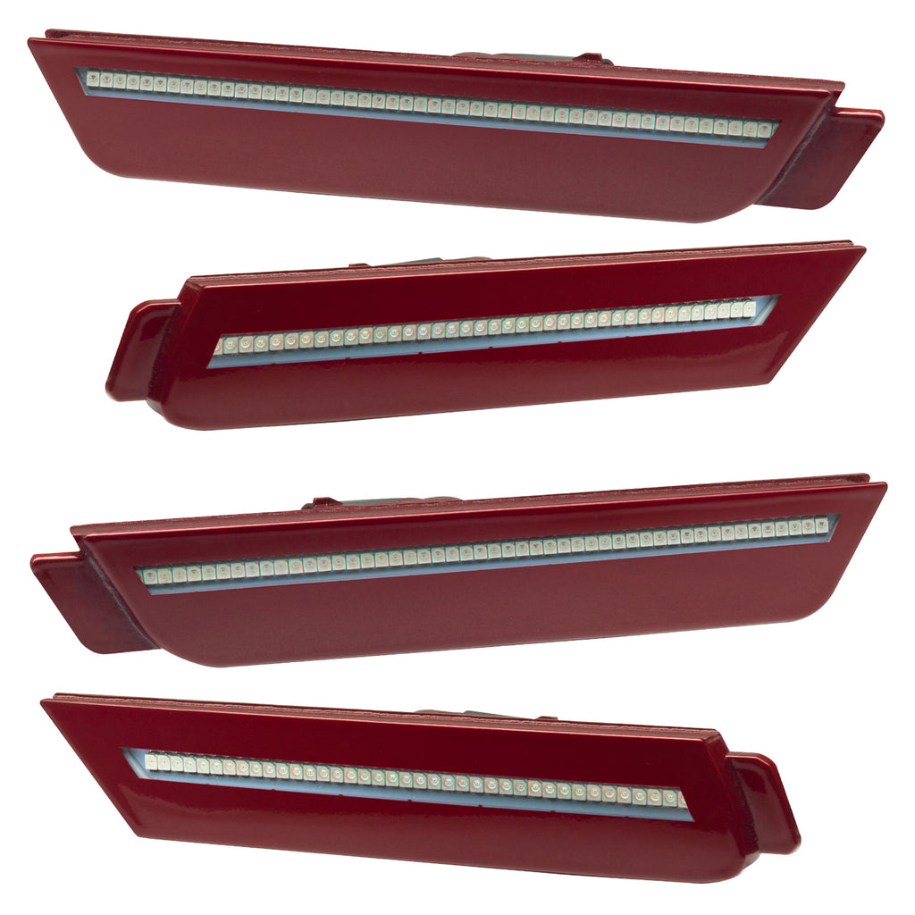Oracle-10-15-Chevrolet-Camaro-Concept-Sidemarker-Set---Clear---Red-Jewel-Tint-Coat-(Gaq)