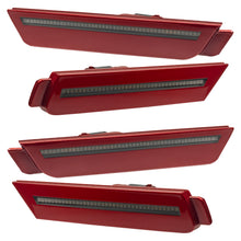 Load image into Gallery viewer, Oracle-10-15-Chevrolet-Camaro-Concept-Sidemarker-Set---Tinted---Crystal-Red-(Claret)-(Gbe)