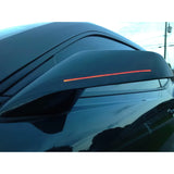 Oracle Lighting 3054-504 Concept Side Mirrors, Crystal Red Tint