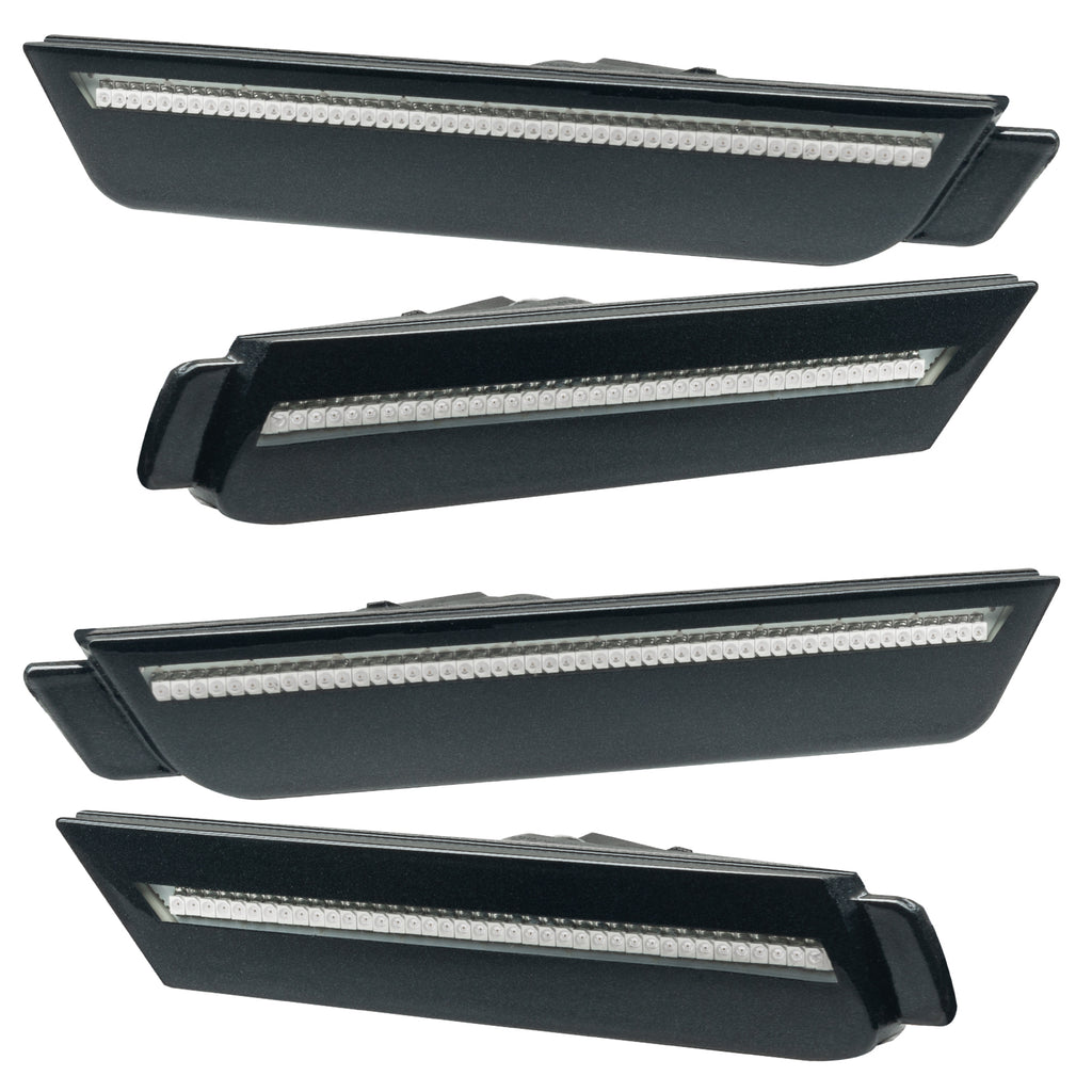 Oracle-10-15-Chevy-Camaro-Concept-Sidemarker-Set---Clear---Carbon-Flash-Metallic-(Gar501)
