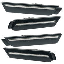 Load image into Gallery viewer, Oracle-10-15-Chevy-Camaro-Concept-Sidemarker-Set---Clear---Carbon-Flash-Metallic-(Gar501)