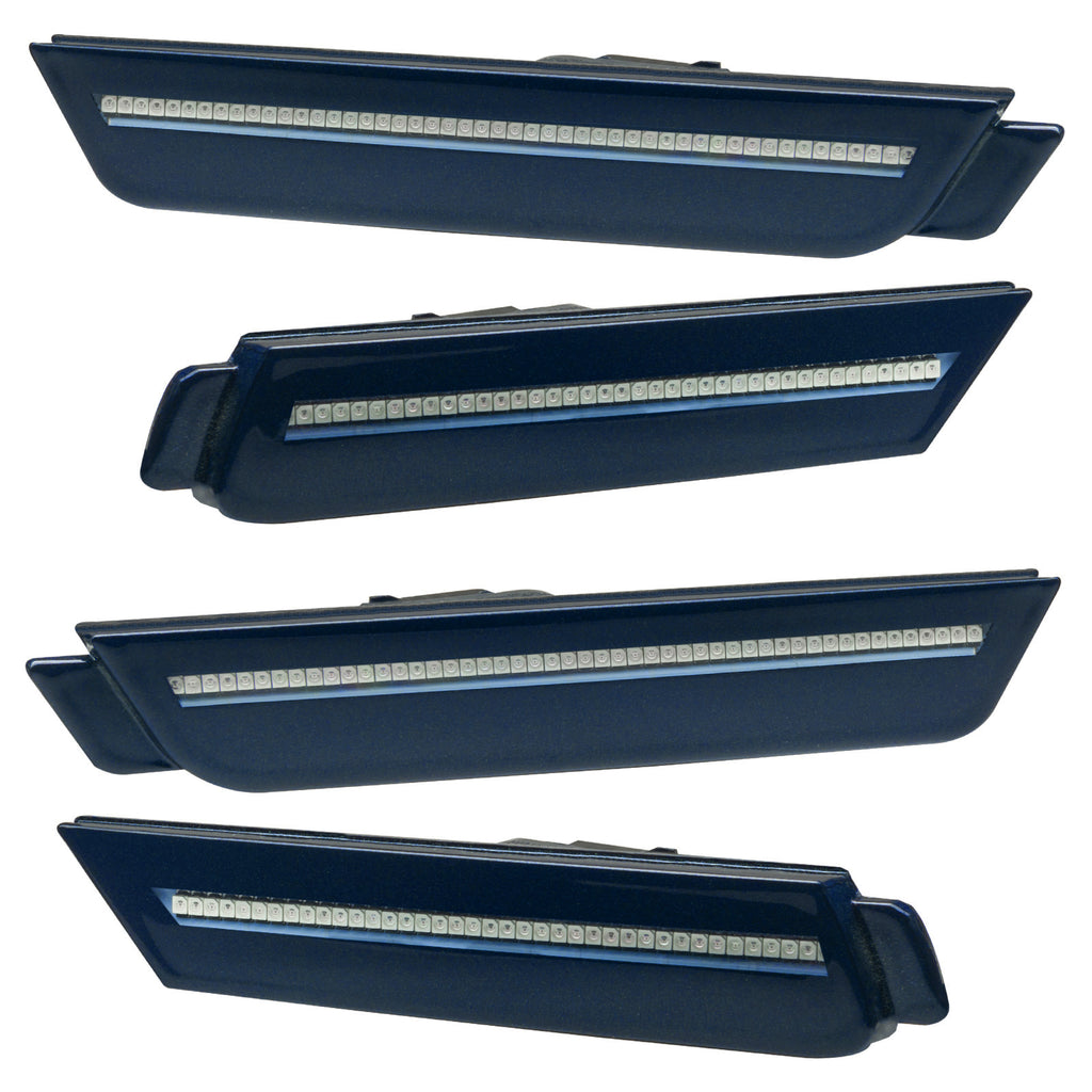Oracle-10-15-Chevy-Camaro-Concept-Sidemarker-Set---Clear---Imperial-Blue-Metallic-(Gap)