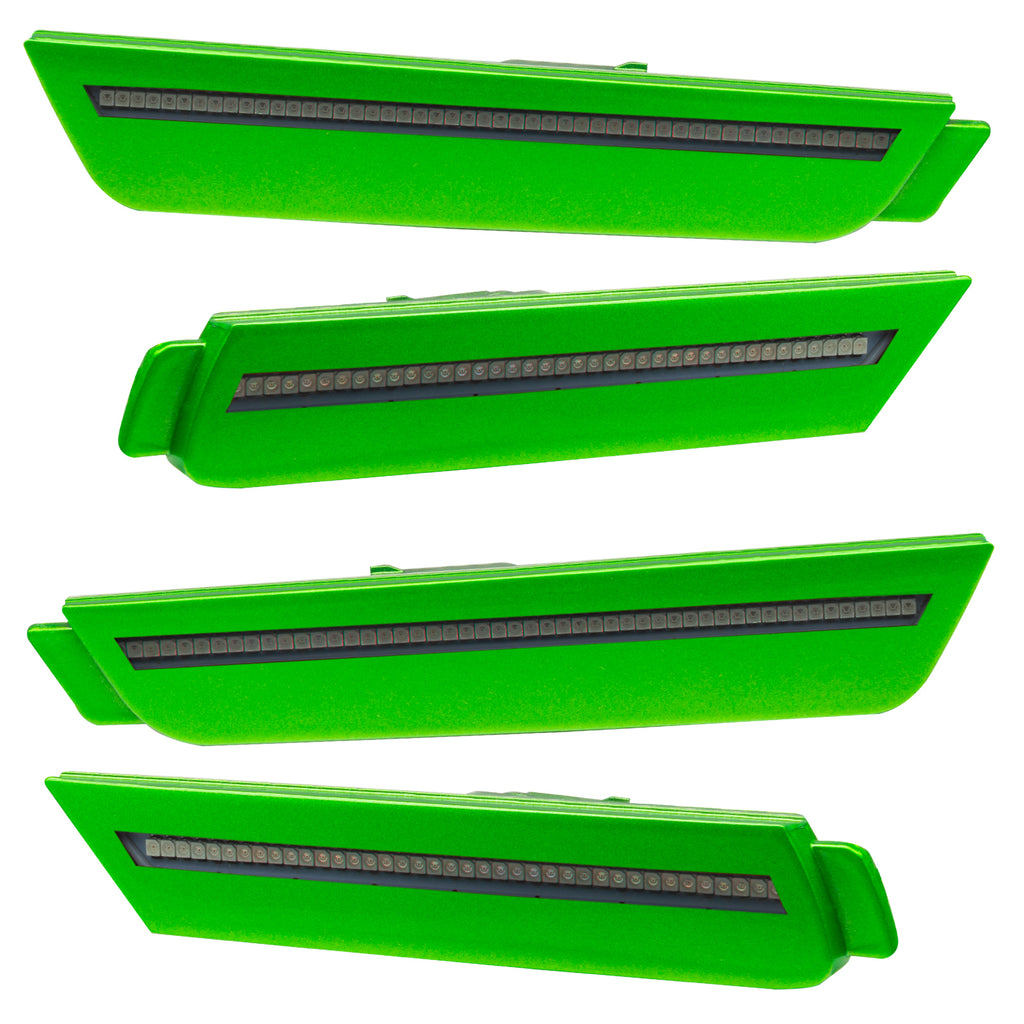 Oracle-10-15-Chevy-Camaro-Concept-Sidemarker-Set---Tinted---Synergy-Green-Metallic-(Ghs)
