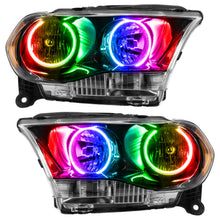 Load image into Gallery viewer, Oracle-11-13-Dodge-Durango-Smd-Hl-Halogen---Black---Colorshift-W-2.0-Controller