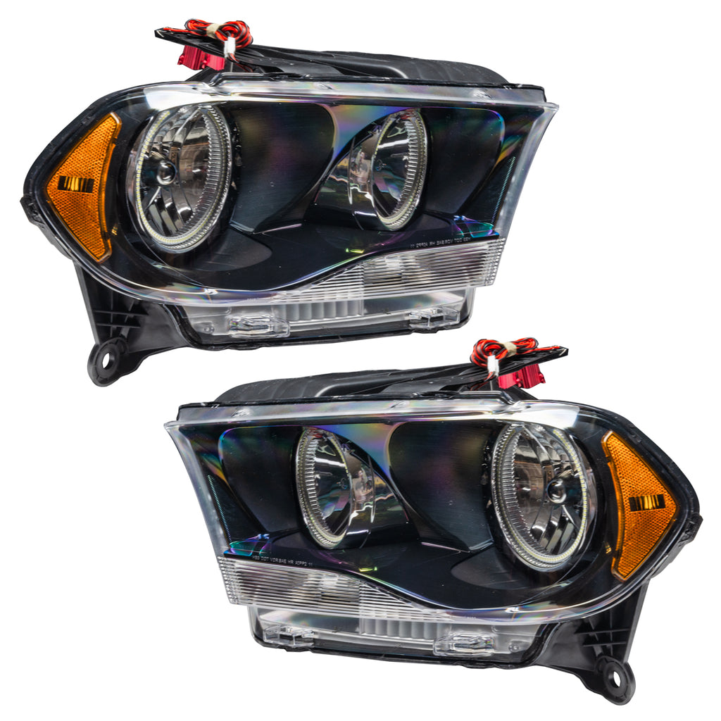 Oracle-11-13-Dodge-Durango-Smd-Hl-Halogen---Black---Colorshift-W-Simple-Controller