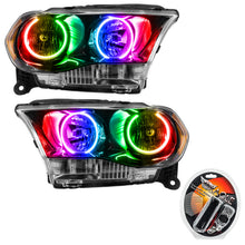Load image into Gallery viewer, Oracle-11-13-Dodge-Durango-Smd-Hl-Halogen---Black---Colorshift