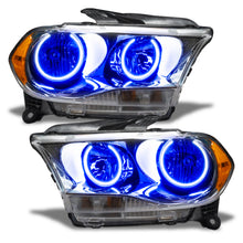 Load image into Gallery viewer, Oracle-11-13-Dodge-Durango-Smd-Hl-Halogen---Chrome---Blue