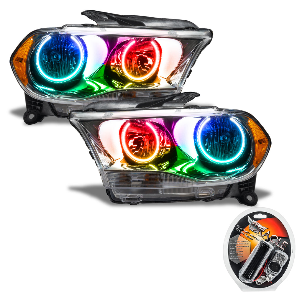 Oracle-11-13-Dodge-Durango-Smd-Hl-Halogen---Chrome---Colorshift