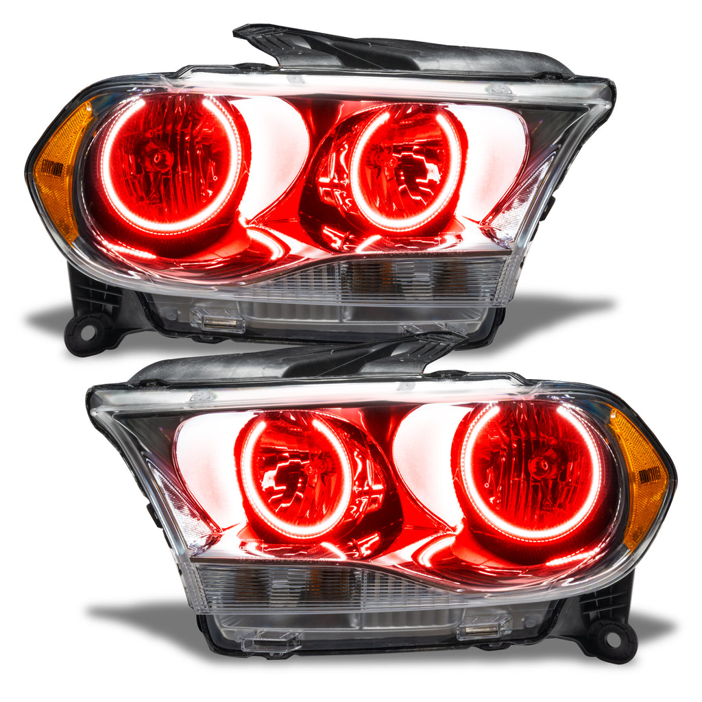 Oracle-11-13-Dodge-Durango-Smd-Hl-Halogen---Chrome---Red