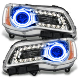 Oracle Lighting 7728-002 SMD Pre-Assembled Headlights, Non-HID, Chrome Bezel, Blue