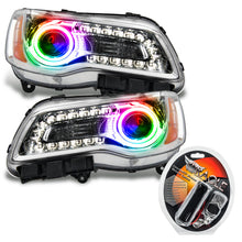 Load image into Gallery viewer, Oracle-11-14-Chrysler-300C-Smd-Hl---Chrome---Non-Hid---Colorshift