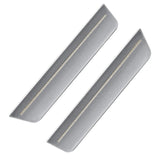 Oracle Lighting 9834-PSC-C Concept Sidemarker Set, Clear, Billet Metallic (PSC), Rear Set Only