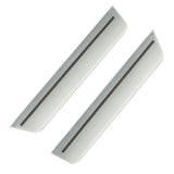 Oracle Lighting 9834-PS2-T Concept Sidemarker Set, Tinted, Bright Silver Metallic (PS2), Rear Set Only