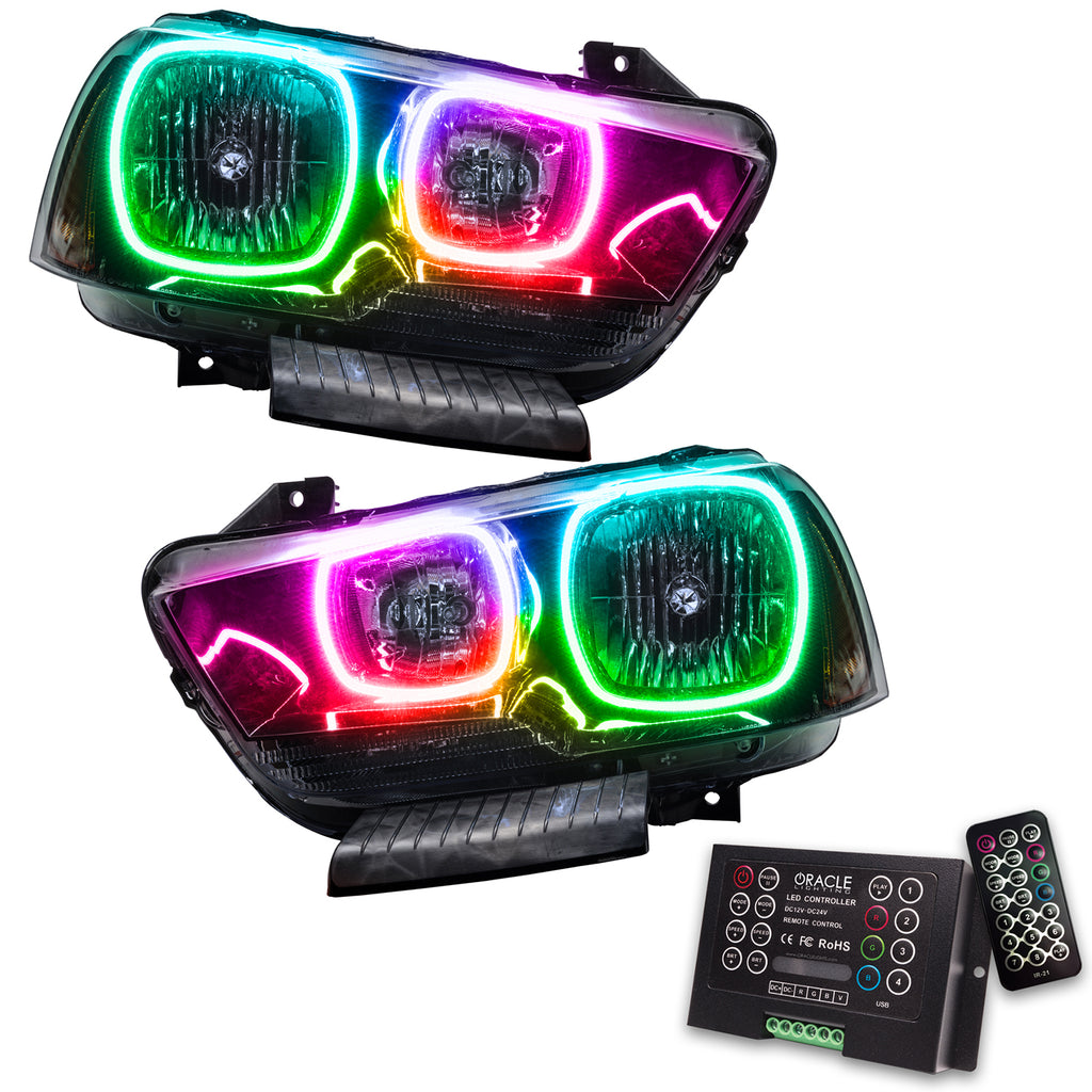 Oracle-11-14-Dodge-Charger-Smd-Hl-(Non-Hid)---Colorshift-W-2.0-Controller-Special-Order-No-Cancel