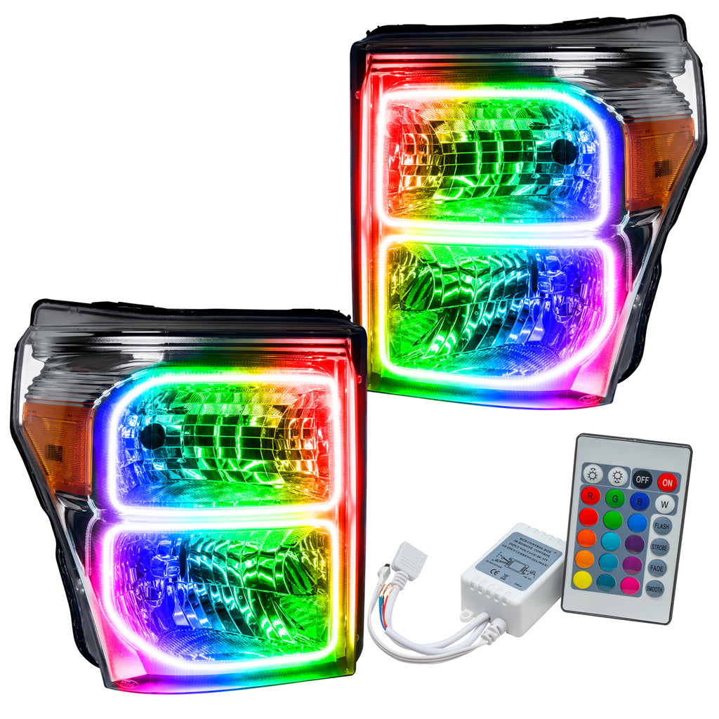 Oracle-11-16-Ford-F250350-Led-Hl---Colorshift-W-Simple-Controller