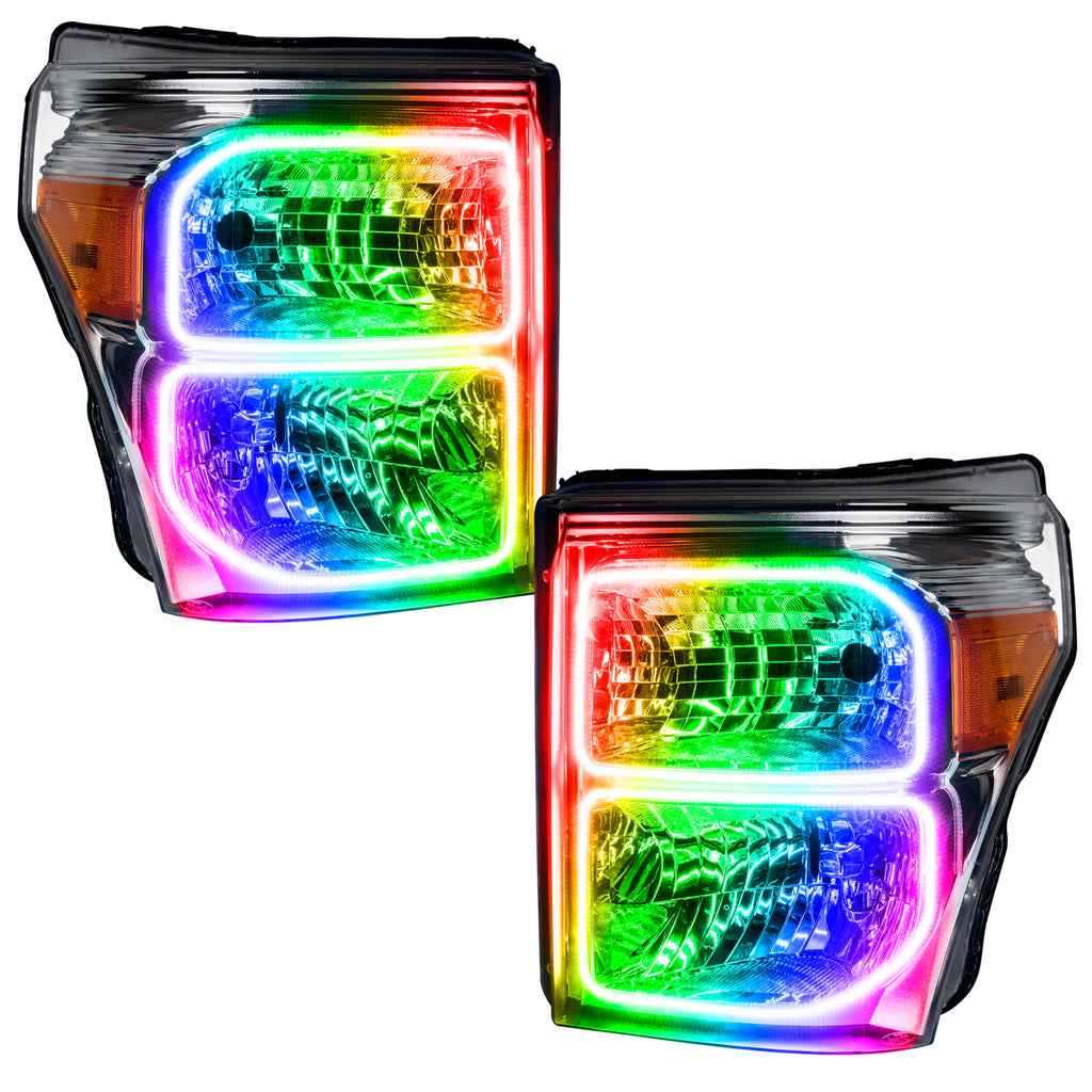 Oracle-11-16-Ford-F250350-Led-Hl---Colorshift-W-Simple-Controller