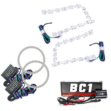 Load image into Gallery viewer, Oracle-11-19-Chrysler-300C-Drl-Upgrade-W-Halo-Kit---Colorshift-W-Bc1-Controller