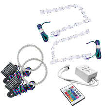 Load image into Gallery viewer, Oracle-11-19-Chrysler-300C-Drl-Upgrade-W-Halo-Kit---Colorshift-W-Simple-Controller
