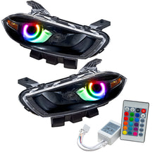 Load image into Gallery viewer, Oracle-13-16-Dodge-Dart-Smd-Hl---Black---Halogen---Colorshift-W-Simple-Controller