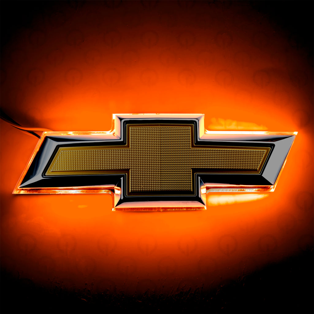Oracle-14-15-Chevrolet-Camaro-Illuminated-Bowtie---Dual-Intensity---Amber