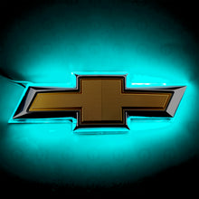 Load image into Gallery viewer, Oracle-14-15-Chevrolet-Camaro-Illuminated-Bowtie---Dual-Intensity---Aqua