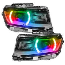 Load image into Gallery viewer, Oracle-14-15-Chevy-Camaro-Rs-Headlight-Drl-Upgrade-Kit---Colorshift-WO-Controller