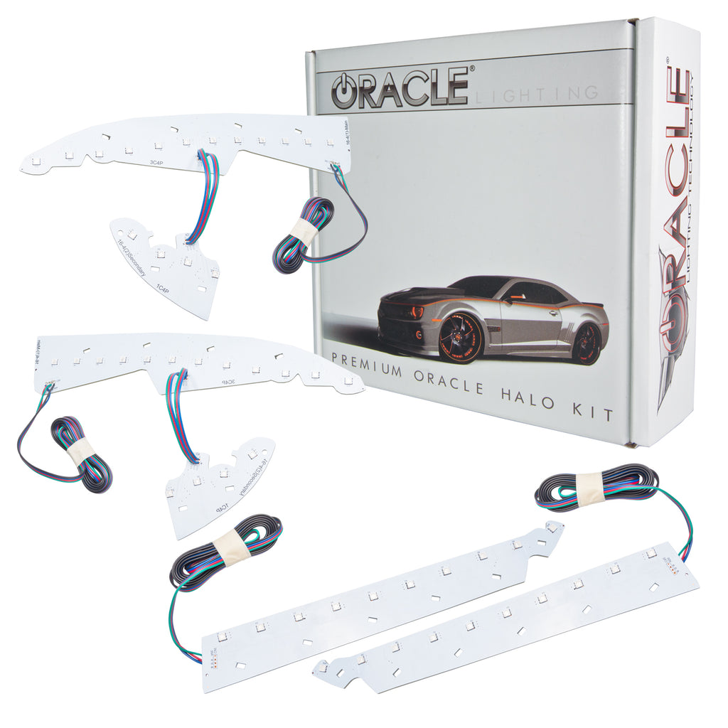 Oracle-14-15-Gmc-Sierra-Headlight-Drl-Upgrade-Kit---Colorshift-W-2.0-Controller